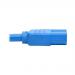 6ft Blue Power Cord C14 to C15 14AWG