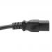 8ft UK Power Cable IEC320C19 to BS1363