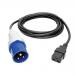 10ft Blue Power Cord C19 to IEC309 16A