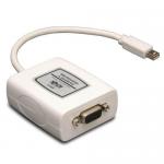Tripp Lite Keyspan Mini DisplayPort to Active VGA Adapter Video Converter Male to Female White 6in 8TLP13706NVGA