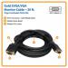 20ft VGA RGB Coaxial Cable HD15 Black