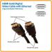 3ft High Speed HDMI Gold Ethernet Cable
