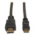 Tripp Lite High Speed HDMI to Mini HDMI Cable with Ethernet Digital Video with Audio Adapter 3ft 8TLP571003MINI