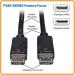 6ft DisplayPort Latches 4K x 2K Cable