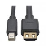 Tripp Lite Mini DisplayPort 1.2 to HDMI Adapter Cable Active 4K 60Hz 6ft 8TLP586006HDV2A
