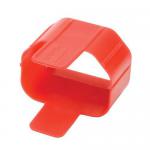 Tripp Lite Plug Lock Inserts C14 power cord to C13 outlet Red 100 pack 8TLPLC13RD