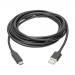 13ft USB A to USB C Cable Black MM