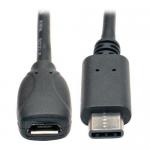 Tripp Lite USB 2.0 Adapter Cable USB C to USB Micro B 6in 8TLU04006NMICF