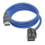 Tripp Lite USB 3.0 SuperSpeed Keystone Jack Type A Extension Cable 3ft 8TLU324003KJ