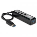 Tripp Lite 4 Port Portable USB 3.0 SuperSpeed Hub 8TLU360004MINI