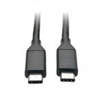 Tripp Lite USB C Cable USB 3.1 Gen 1 5 Gbps Thunderbolt 3 Compatible 3ft 8TLU420003