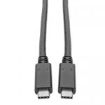 Tripp Lite USB C Cable USB 3.1 Gen 1 USB IF certified Thunderbolt 3 Compatible 6ft 8TLU420C06