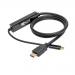 3ft USB C to HDMI 4K HDCP Black Cable