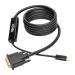 6ft USB C to DVI Adapter Cable 1080p