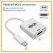 USB C to HDMI 4K 60Hz Adapter White