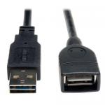 Tripp Lite Universal Reversible USB 2.0 Extension Cable 1ft 8TLUR024001