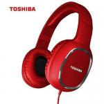 Toshiba Wired Sports Headphones Red 8TORZED160HRED