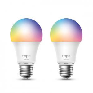 Photos - Other network equipment TP-LINK Tapo Smart Wi-Fi Multicolour Light Bulb 2 Pack 8TP10332975 