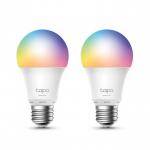 TP-Link Tapo Smart Wi-Fi Multicolour Light Bulb 2 Pack 8TP10332975