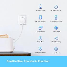 Mini Smart WiFi Sockets Twin Pack