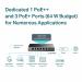 TP-Link 6-Port Gigabit Desktop Switch with 3-Port PoE+ and 1-Port PoE++ 8TP10394365