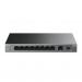 10 Port Gbit Desktop Switch 8Port PoE+