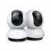 ,

 The TP-Link Security Cameras TP-Link C220 Pan Tilt AI Home Security Wi-Fi Camera Twin Pack is a set of two sleek and modern security cameras that have the ability to pan and tilt for maximum coverage. With advanced AI technology, these cameras provide reliable and high-quality home security through a secure Wi-Fi connection. The camera bodies are slim and compact and can easily blend into any home decor. Perfect for keeping an eye on your home and loved ones at all times.