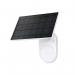 In the photo, we see multiple TP-Link routers and switches alongside a TP-Link Tapo A201 solar panel. The sleek and modern design of the devices is evident, with clean lines and a black and white color scheme. The solar panel adds a touch of eco-friendliness to the overall look.