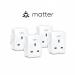 TP-Link Tapo P110M V1Mini Smart Wi-Fi Plug Pack of 4 8TP10457213