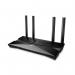 TP Link Archer AX1500 WiFi 6 1500Mbps 4 Port Gigabit Ethernet Router Black 8TPARCHERAX10