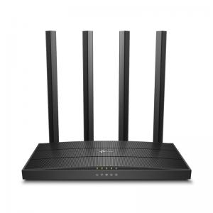 Image of TP Link AC1200 Wireless 4 Port MU MIMO Gigabit Ethernet Router Black