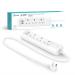TP Link 3 Outlet Smart WiFi Power Strip with 2 USB Ports 8TPKP303
