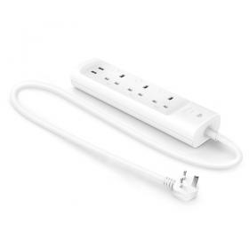 TP Link 3 Outlet Smart WiFi Power Strip with 2 USB Ports 8TPKP303