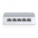 TP Link 5 Port 10 100Mbps Unmanaged Fast Ethernet Desktop Network Switch White 8TPTLSF1005DV14