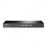 TP Link Unmanaged 16 Port Switch and 1U 8TPTLSF1016