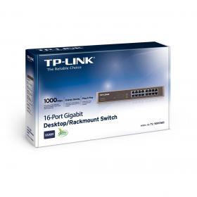 16 Port Gigabit Ethernet Desktop Switch 8TPTLSG1016D