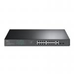 TP-Link JetStream 16-Port Gigabit Easy Smart Power over Ethernet Switch 8TPTLSG1218MPE