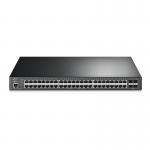 TP Link 52 Port Gigabit L2 Managed Switch with 48 PoE Plus Ports 8TPTLSG3452P