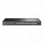 TP Link JetStream 28 Port 10 100Mbps Gigabit Smart Switch with 24 PoE Plus Ports 8TPTLSL2428P