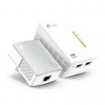 TP Link Powerline Homeplug WiFi 300Mbits Wireless N Extender Kit 8TPTLWPA4220KIT