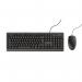 Trust TKM250 USB QWERTY Keyboard and Mouse 8TR23979