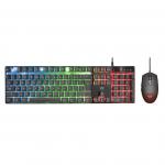Trust GXT 838 Azor USB QWERTY UK English Keyboard and 3000 DPI Mouse 8TR24350