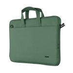 Trust Bologna 16 Inch Eco-friendly Slim Green Laptop Bag 8TR24450