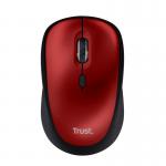 Trust Yvi Plus 1600 DPI Optical RF Wireless Optical Red Eco Mouse 8TR24550