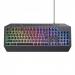 Trust GXT 836 Evocx USB QWERTY UK English Illuminated Gaming Keyboard 