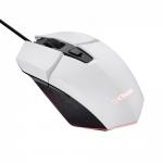 Trust GXT 109W Felox 6400 DPI USB-A Wired Optical White Gaming Mouse