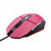 Trust GXT 790P Tridox 3in1 Bundle Pink Zirox Wired 3.5mm Headset Felox 6400 DPI Wired Mouse and Mousepad 8TR25179