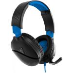 Turtle Beach Recon 50 Wired 3.5mm Connector Black and Blue PlayStation 4 and 5 Gaming Headset 8TUTBS330305