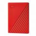 Western Digital My Passport 2TB USB-C Red External Solid State Drive 8WD10324148