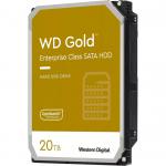 Western Digital Gold 20TB SATA 6Gbs 3.5 Inch 7200 RPM Internal Hard Disk Drive 8WD201KRYZ